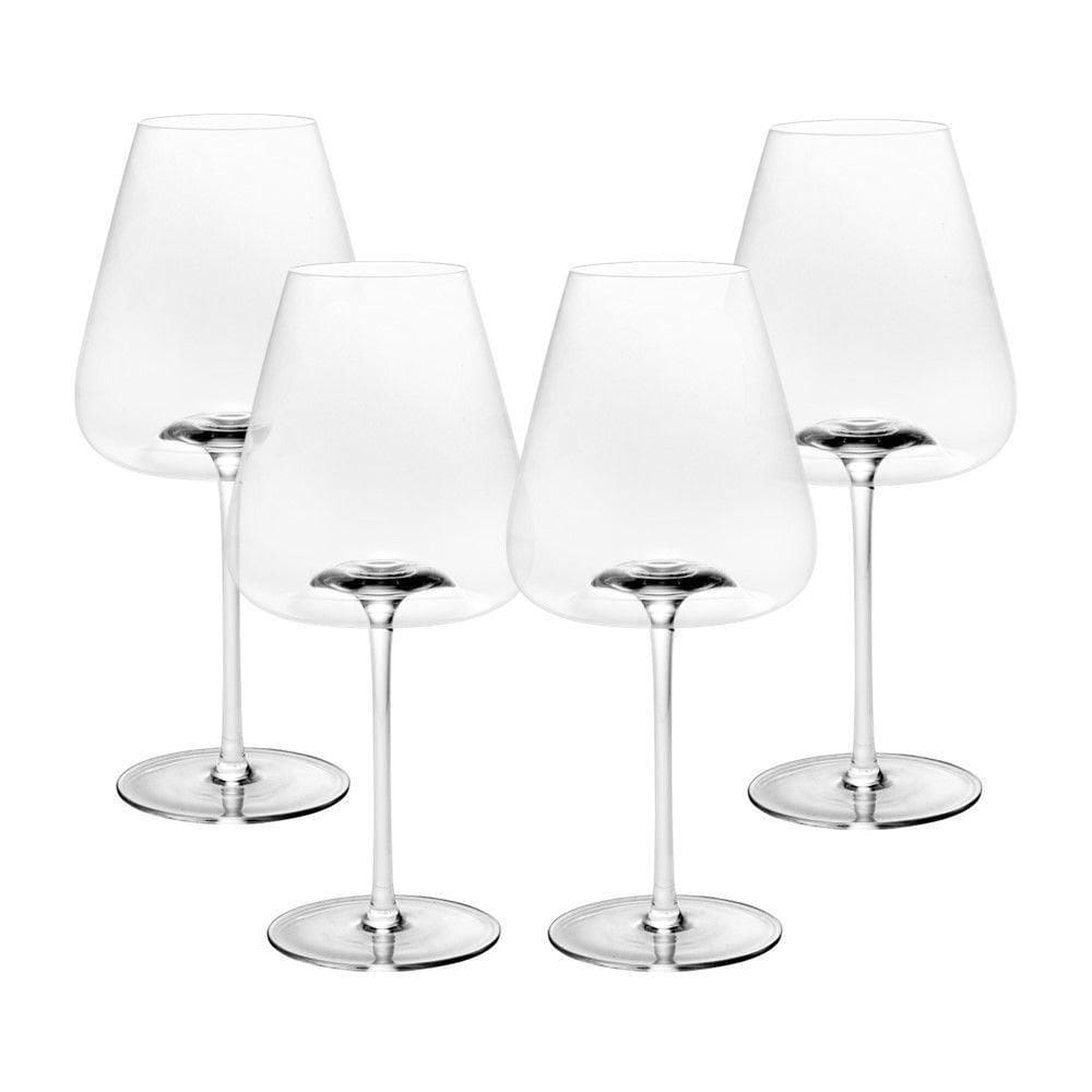 Jogo 4 Taça Para Vinho De Cristal Ecológico Intensio Veritas 760ml Wolff