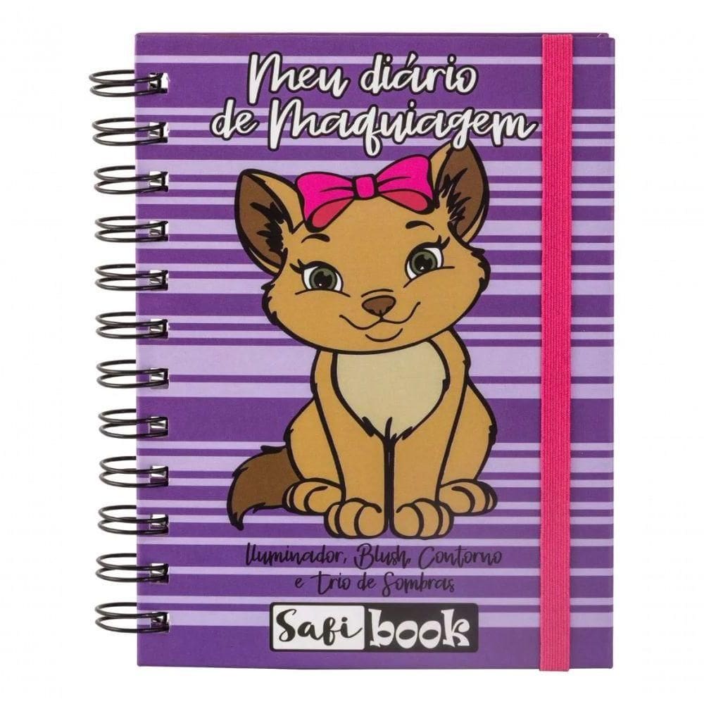 Meu Diário De Maquiagem Gatinha - 1un