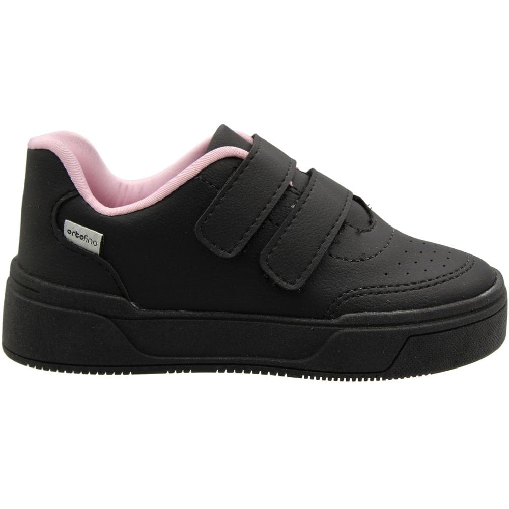 Tênis Casual Juvenil Escolar Ortofino Sem Cadarço Menina