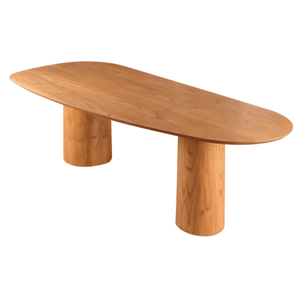 Mesa de Jantar Orgânico Laminada - Carolina - Requinte Salas