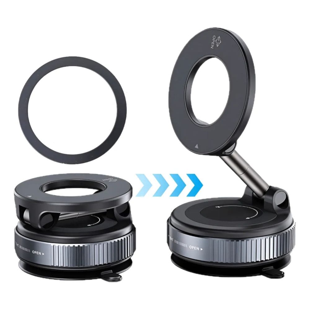 Suporte Celular Carros Articulado Fixação Vidro e Painel 360°