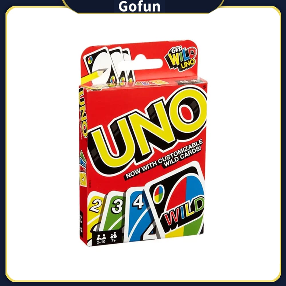 Jogo de tabuleiro UNO Wild Card 112 Cards for Family Party Game