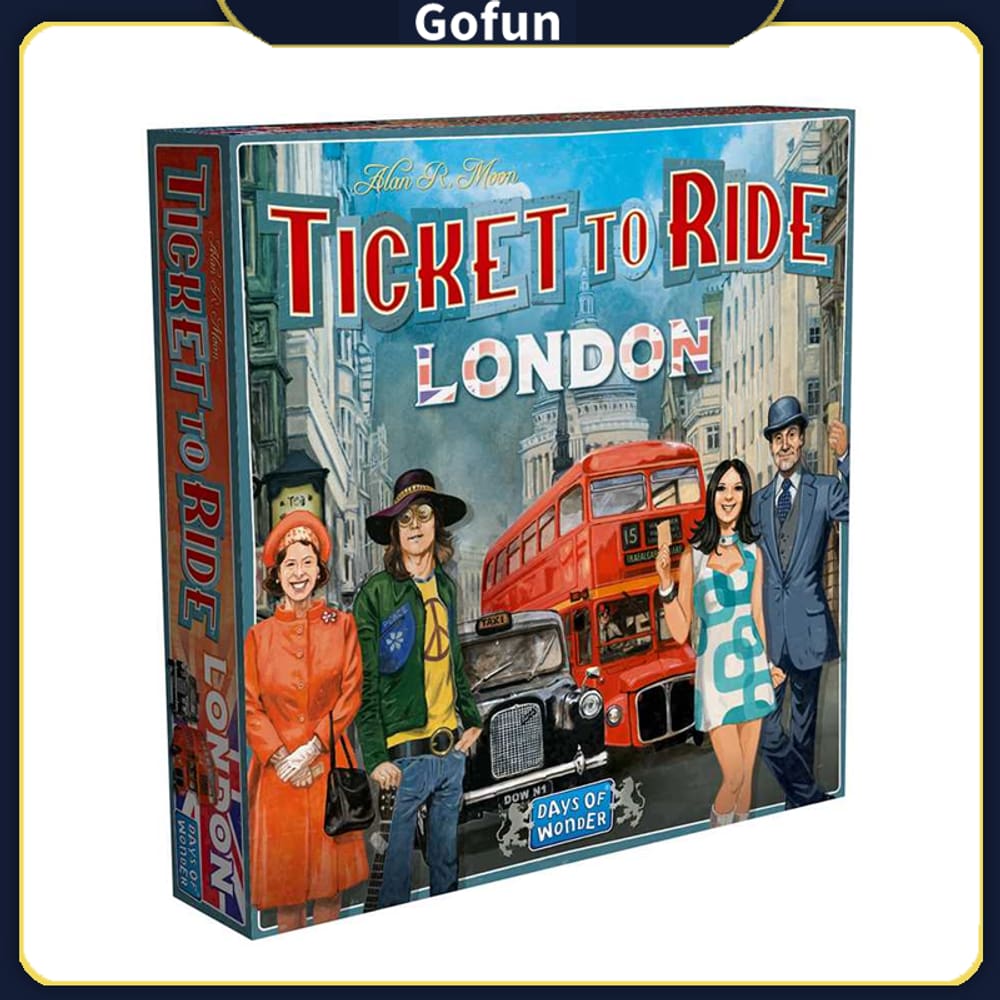Ingresso de jogo de tabuleiro para a festa familiar do Ride Express London