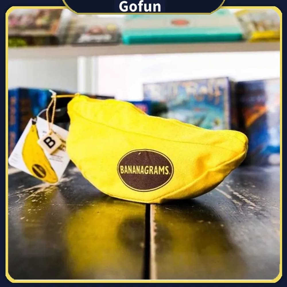 Jogo de tabuleiro Bananagrams Family Party Game 7+ Years