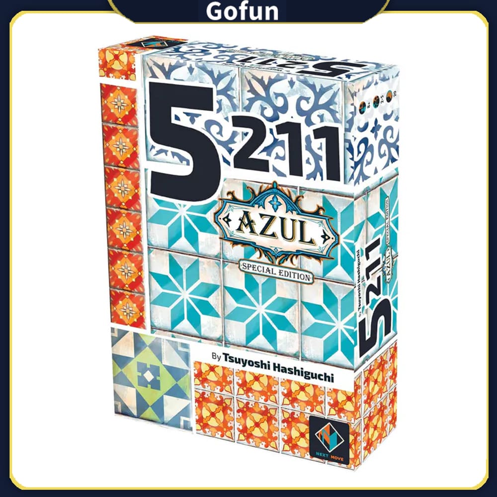 Jogo de tabuleiro de cartas 5211 Edição Azul | Estratégia | Mais de 8 anos