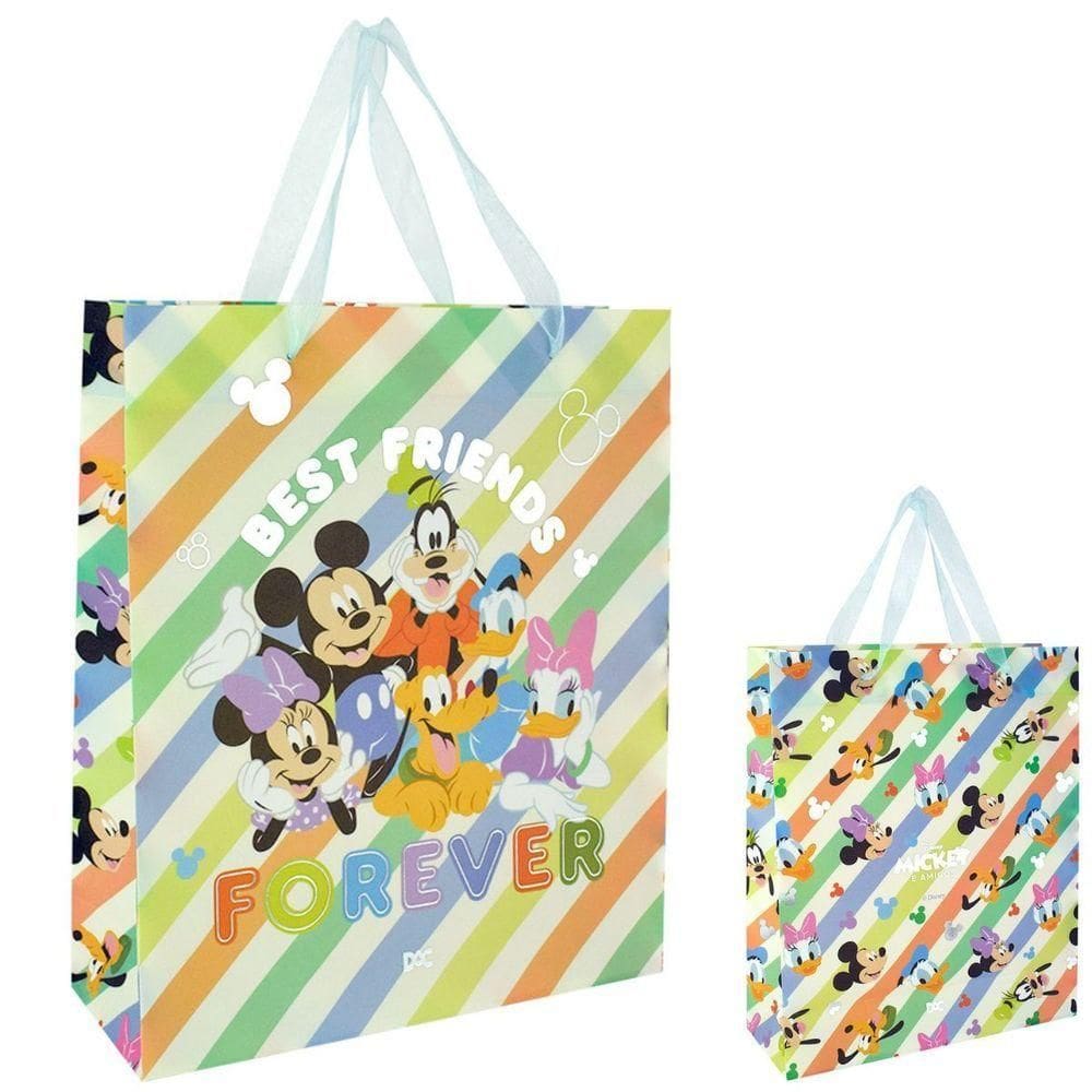 Sacola Para Presente Mickey Disney - Tamanho G - 4878 - Dac