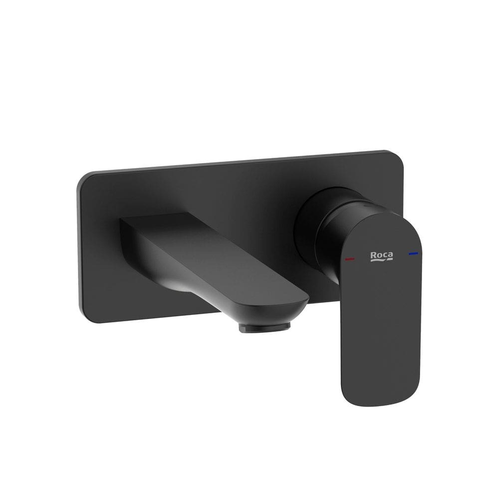 Monocomando para Lavatório de Parede Cala Roca Matte Black