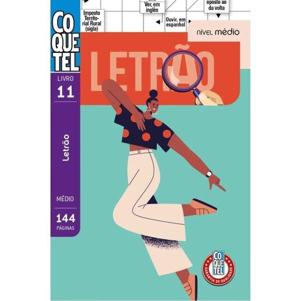 Livro Coquetel Letrão Médio 11