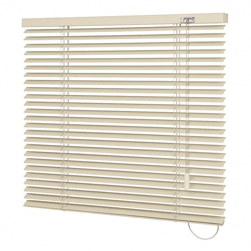 Persiana Horizontal Alumínio 25mm Bege - 1,12m X 1,74m Bege