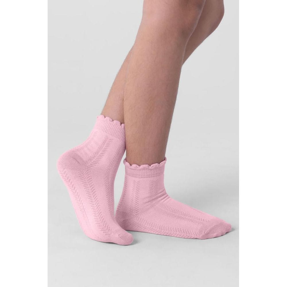 Meia infantil menina texturizada Mundi