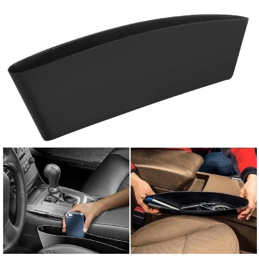 Organizador De Assento De Carro Porta Treco Porta Objetos Lateral Banco Automóvel Taxi Uber Celular Moedas Cartões