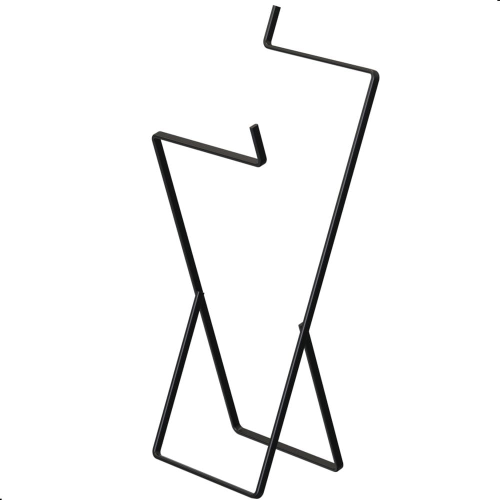 Porta Papel Higiênico Suporte de Chão Duplo Preto Fosco Seul