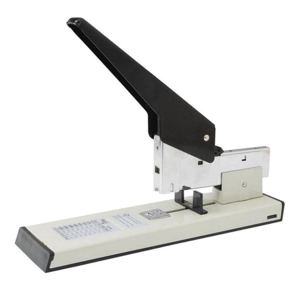 Grampeador Profissional Reforçado Até 100 Folhas Para Mesa Bancada E Escritório