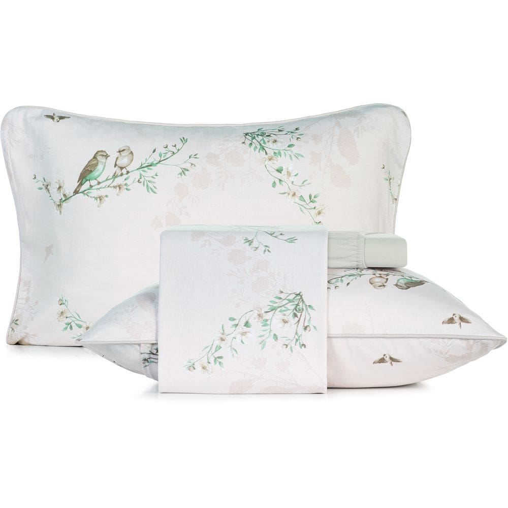 Jogo de Cama Altenburg Pouso Malha 4 Peças Queen Bege