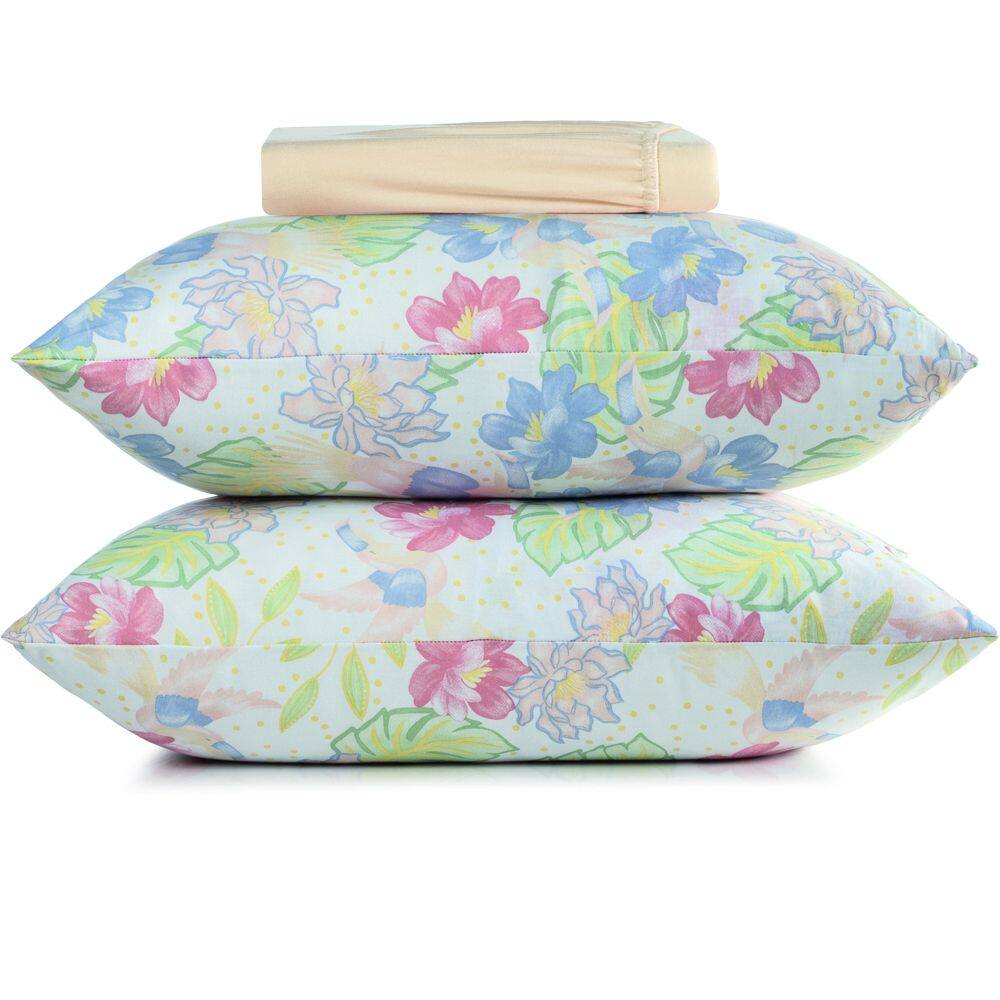 Jogo de Cama Altenburg Borogodo 6 Malharia 3 Peças Queen Lar