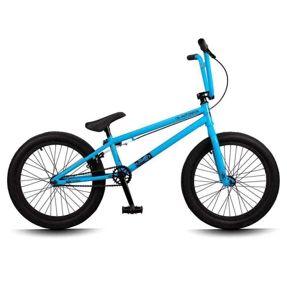 Bicicleta Aro 20 Bmx Pedivela 3 Peças Aço Hi-ten Bob P03 Azul - D`rossi