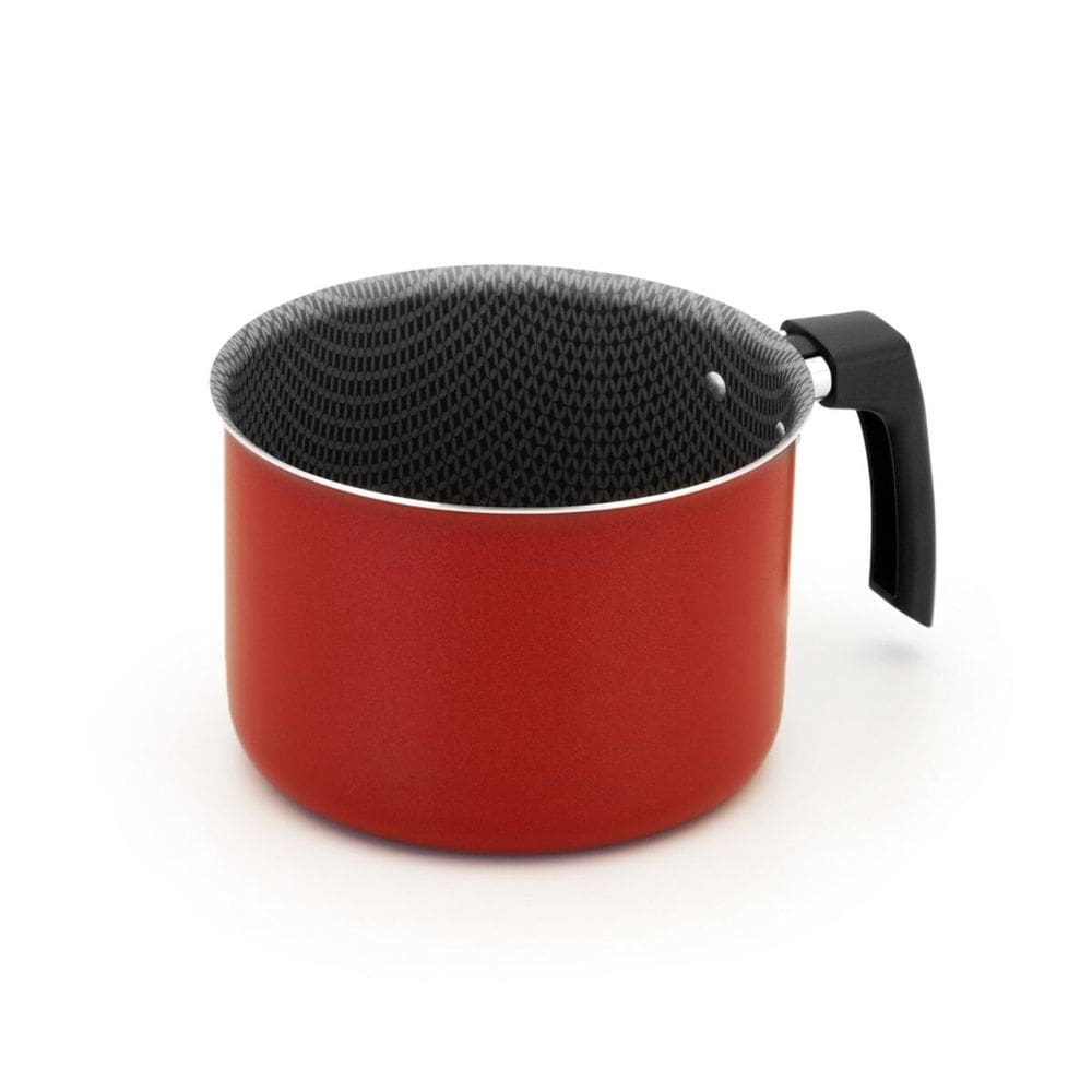 Leiteira Fervedor Enjoy Antiaderente 2,2 litros Vermelho Alegrete 16 - Leve e Fácil de Limpar