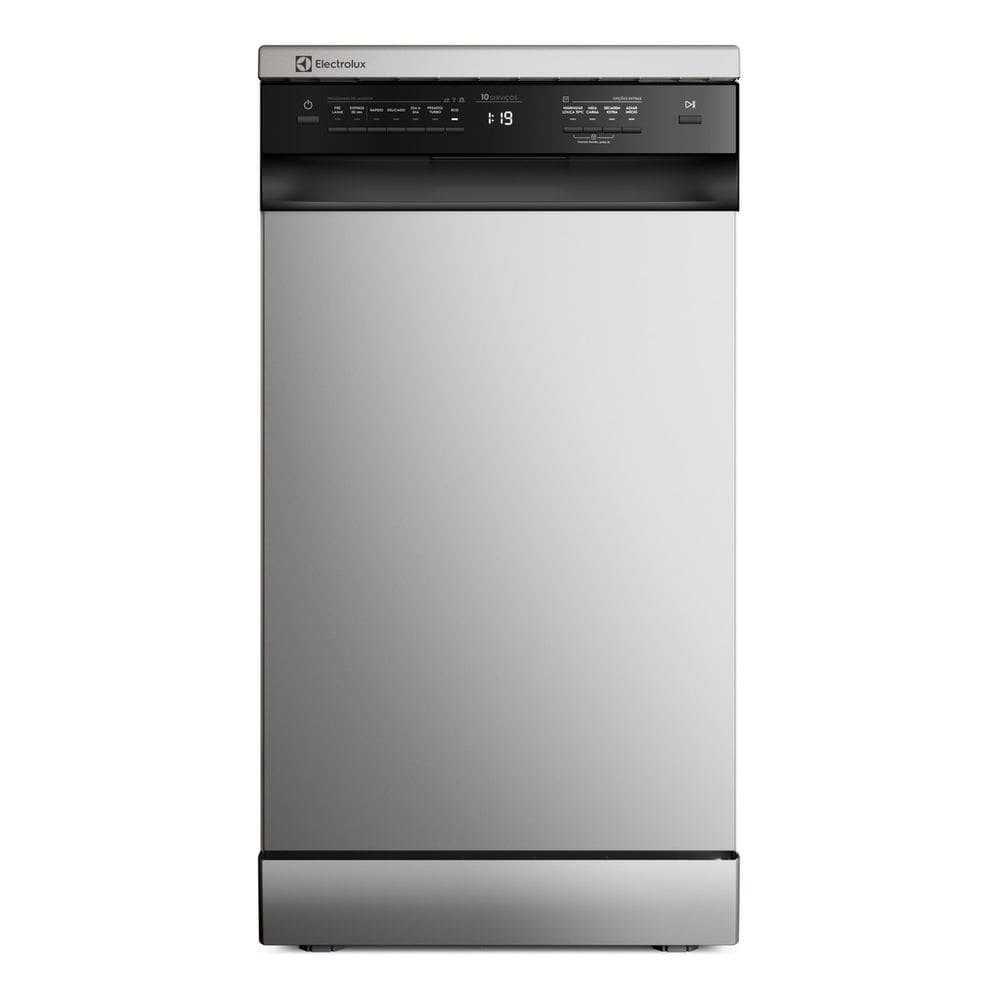 Lava Loucas 10 Servicos Inox Lava E Seca 220v - Electrolux