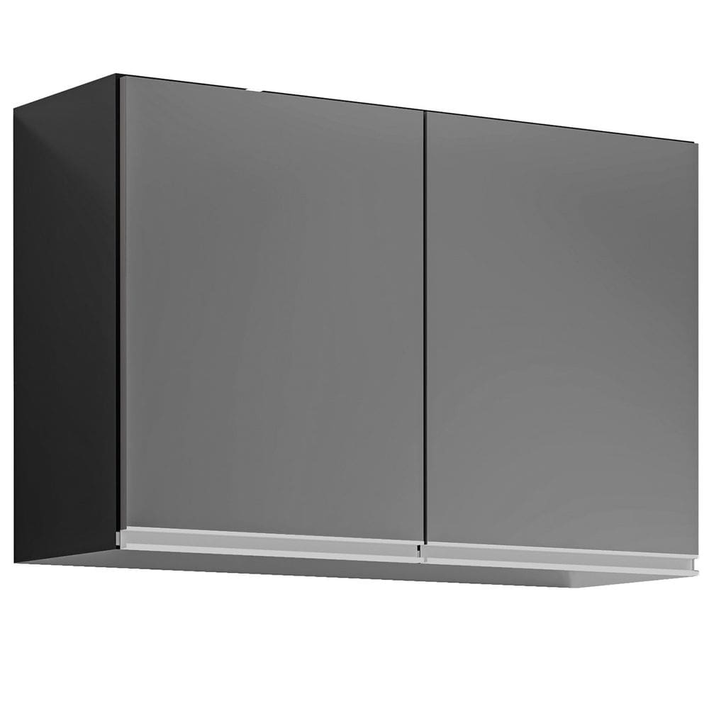 Armário Aéreo de Geladeira 2 Portas 80 cm Irís