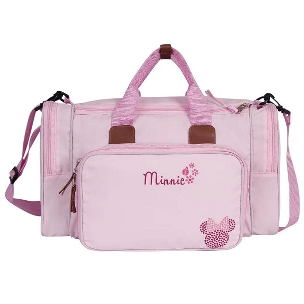 Sacola Maternidade PLUS Minnie Rosa com Trocador Babygo