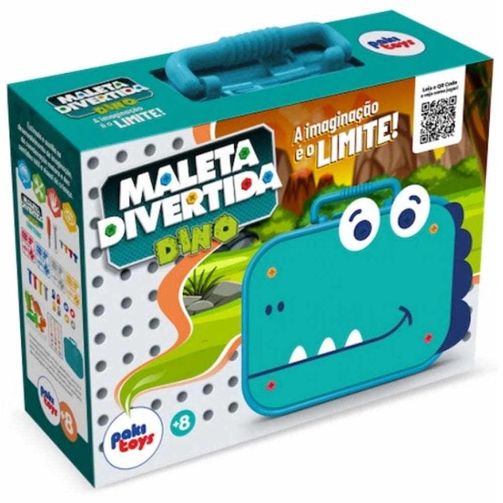 Maleta Monte o Mundo Dino Pakitoys