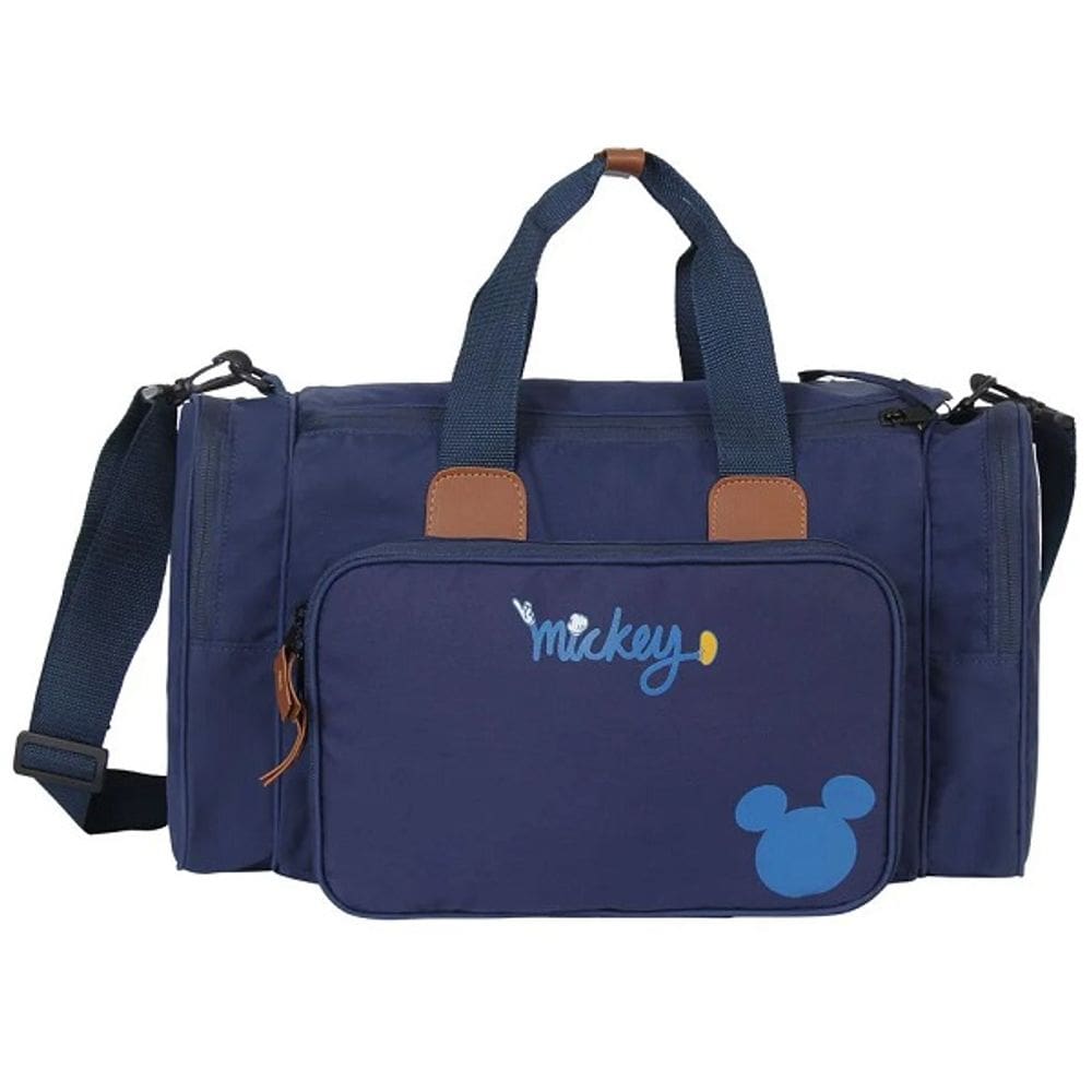Sacola Maternidade PLUS Mickey Azul com Trocador Babygo