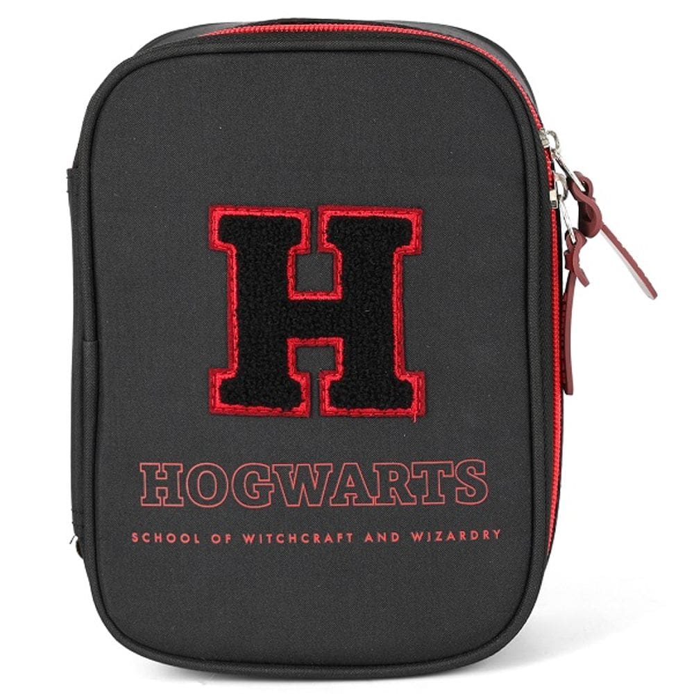 Estojo BOX Escolar HARRY Potter Preto Luxcel