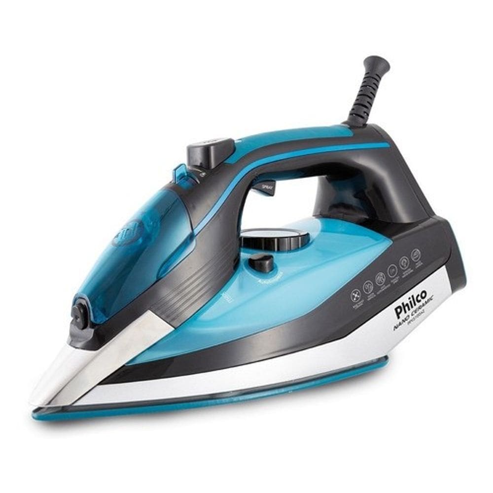 Ferro De Passar A Vapor Philco Luxx Blue Ultra Turbo 1680W 220V