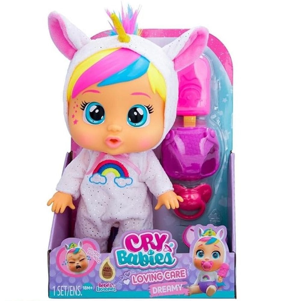 Boneca CRY Babies Loving Care FTSY Dreamy Multikids