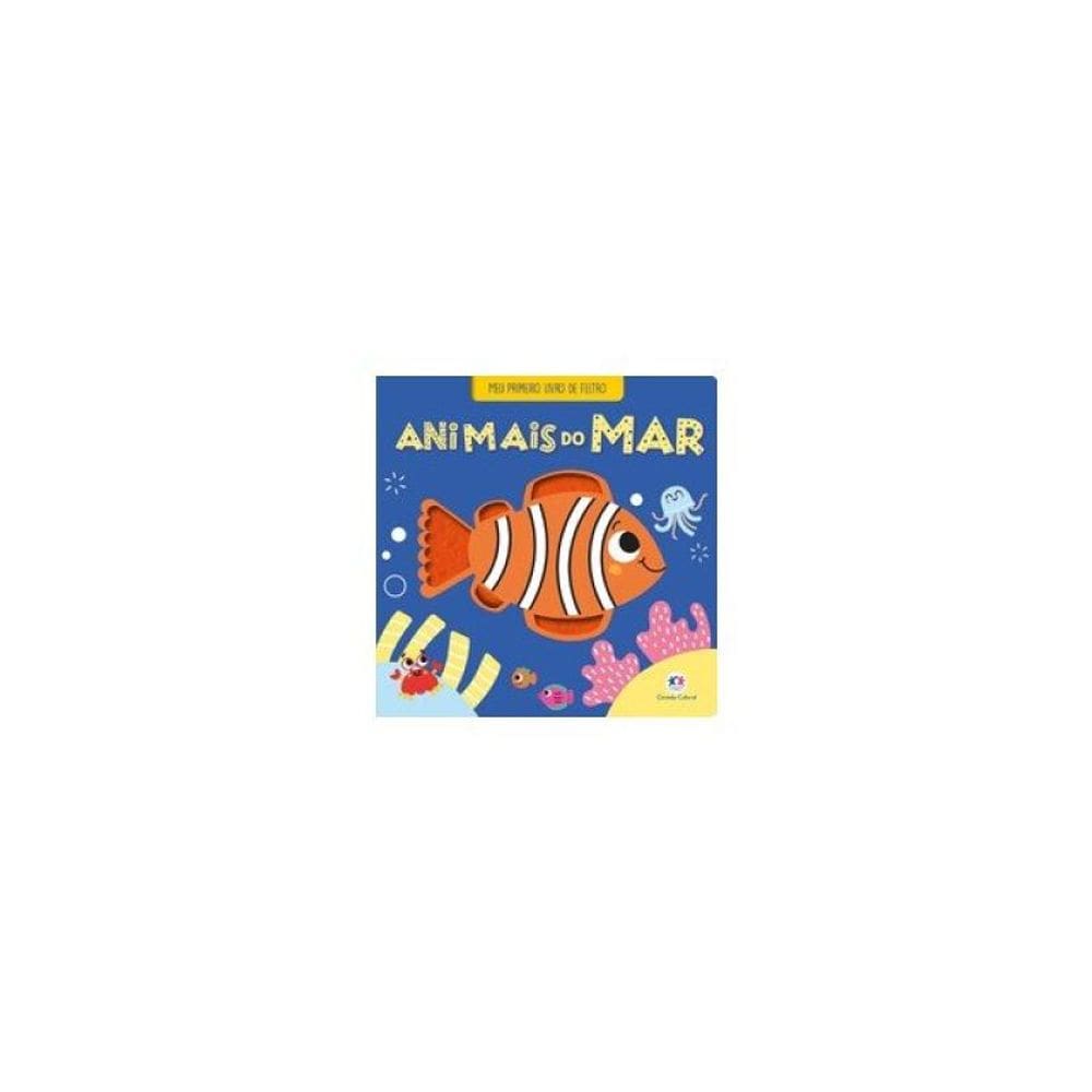Animais Do Mar - Livro De Feltro