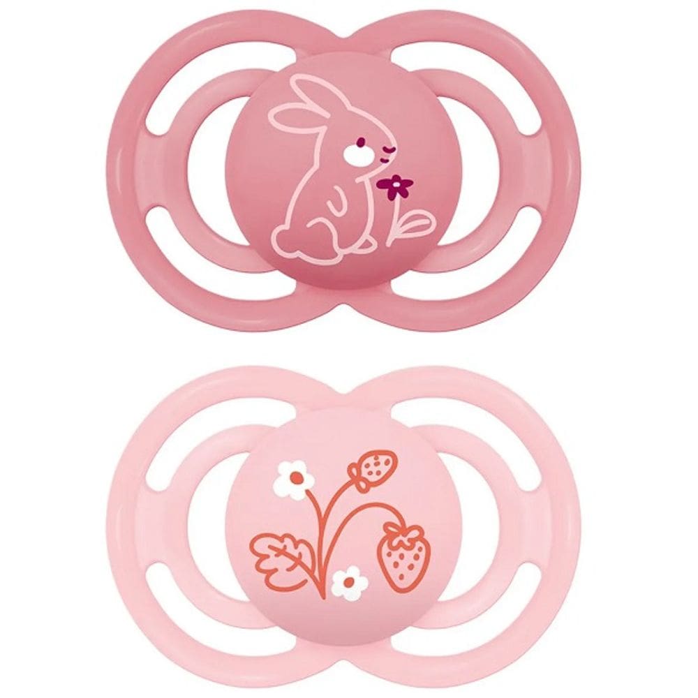 Chupeta Perfect Dupla +16 Meses MAM Coelho FLOR