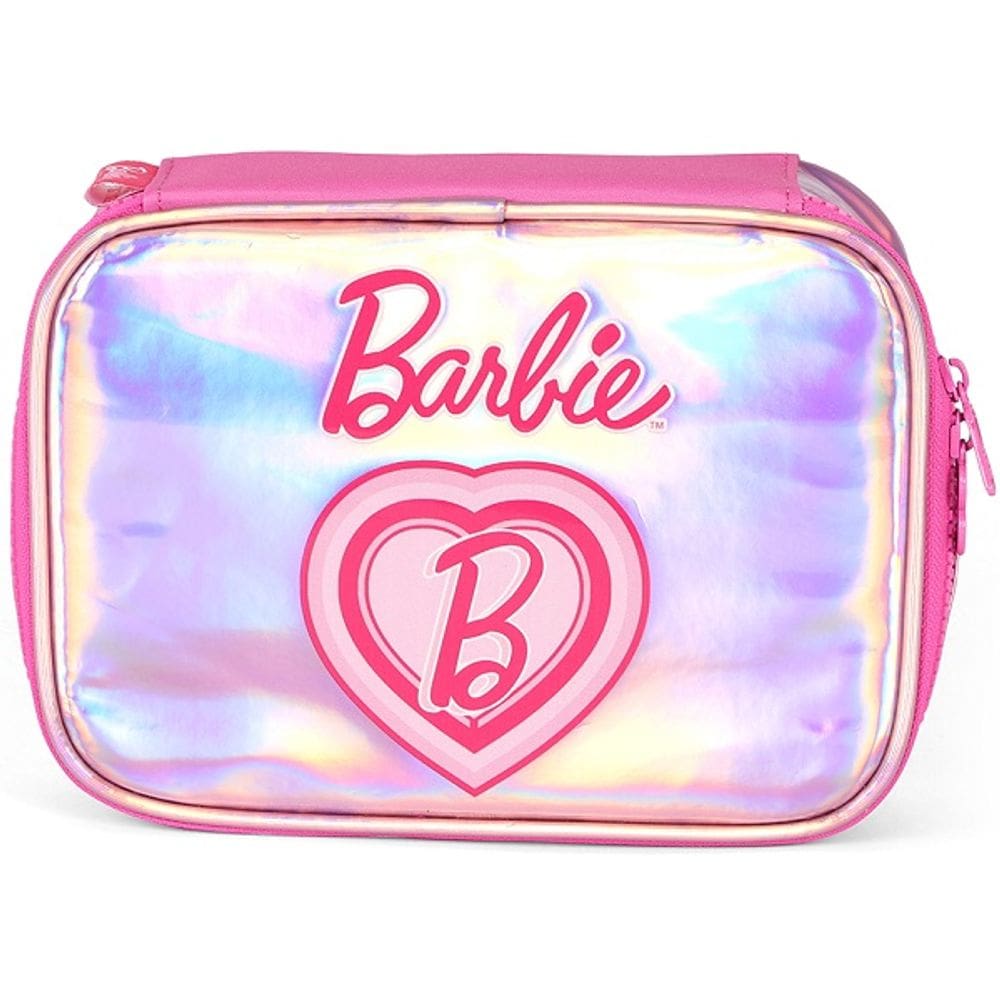 Estojo BOX Escolar Barbie PINK Luxcel