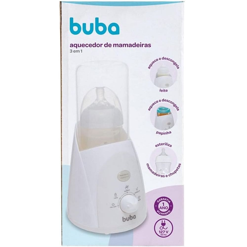 Aquecedor de Mamadeira 3 em 1 Buba