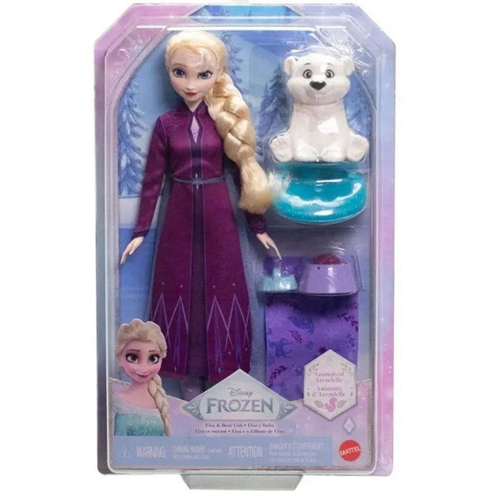 Boneca Frozen Frozen ELSA com Bebe URSO Mattel JFG16