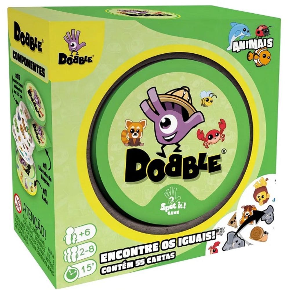 Jogo Dobble: Animais Galapagos