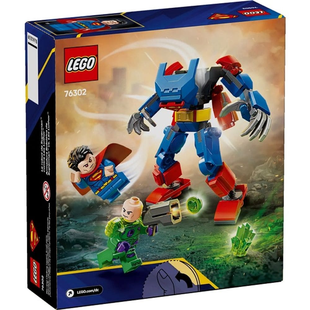 Lego DC Robo do Superman VS. LEX Luthor 76302