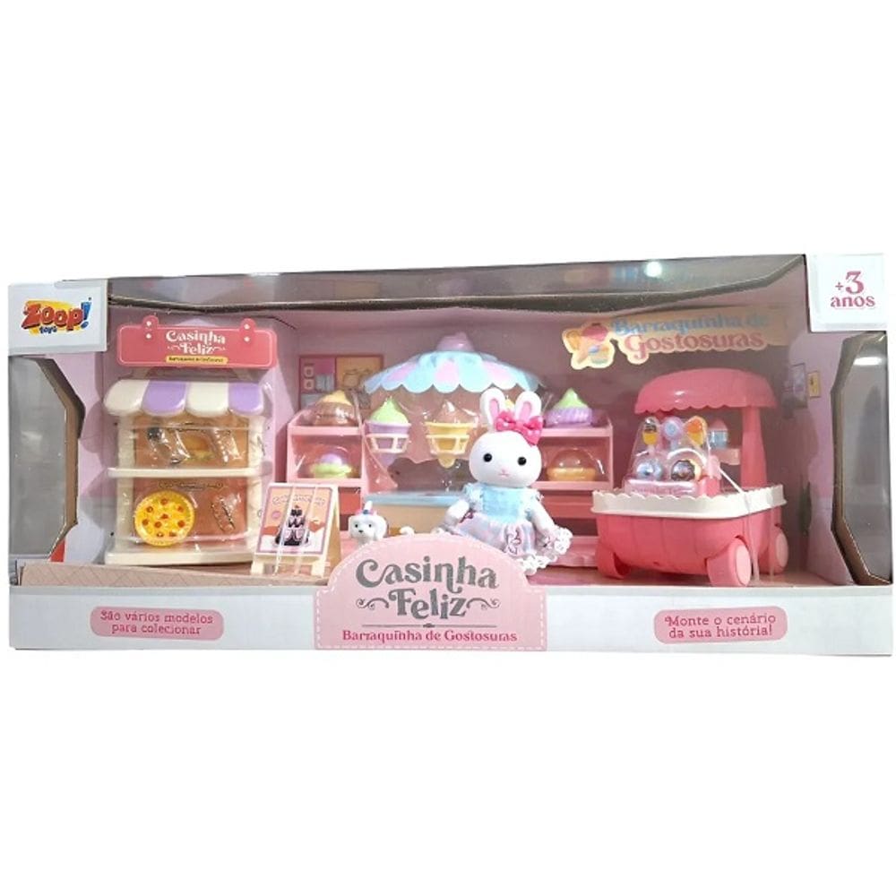 Casinha Feliz Barraquinha Gostosuras Zoop TOYS ZP01372