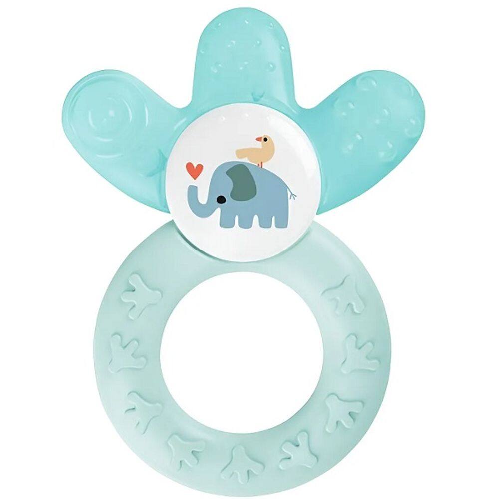 Mordedor Bebe Cooler 4+M Azul Claro MAM