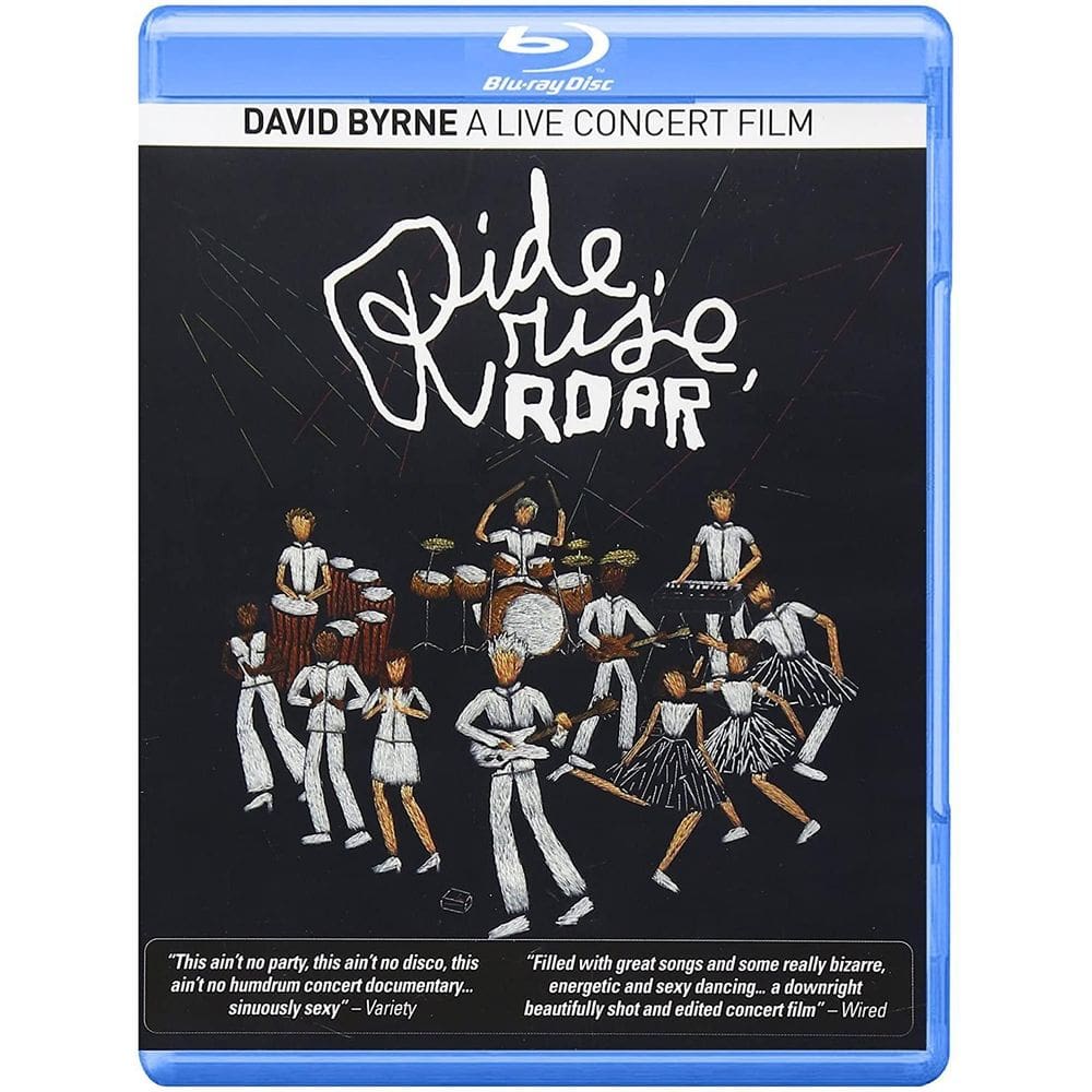Blu-Ray David Byrne A Live Concert Film Ride Rise Roar