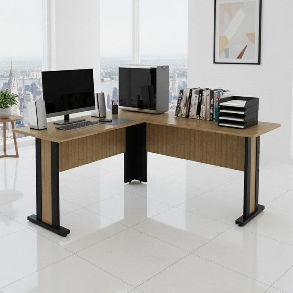 Home Theater Linea Brasil Santiago p/Tv 60 Carvalho