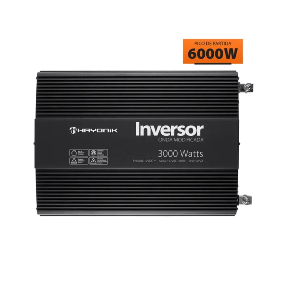 Inversor de Onda Pw12-1 Hayonik 3000w 12Vdc