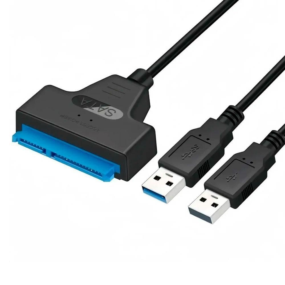 Cabo Conversor Usb 3.0 X Sata, Hds 2.5” E 3.5”, Plug And Play - Cbc-861