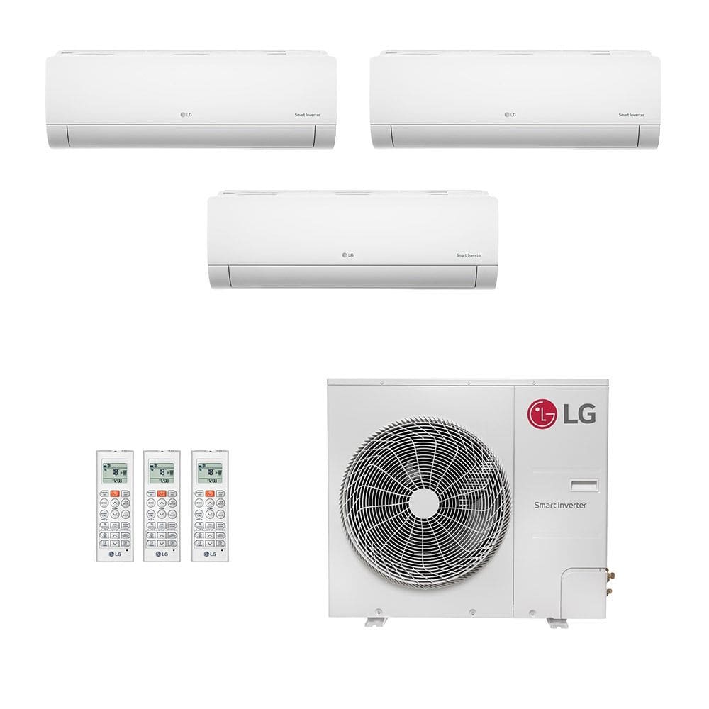 Ar-Condicionado Multi Split Inverter LG 48.000 (3x Evap HW 24.000) Só Frio 220V