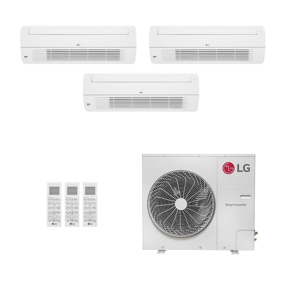 Ar-Condicionado Multi Split Inverter LG 52.000 (1x Evap Cassete 1 Via 9.000 + 2x Evap Cassete 1 Via 12.000) Só Frio 220V