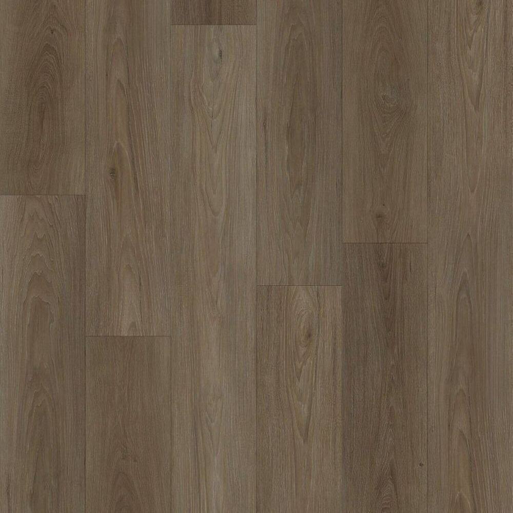 Kit 8,66m² Piso Vinílico Colado 18cm X 2mm X 1,22m Marrom