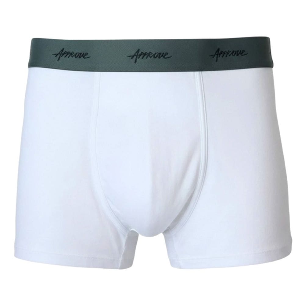Cueca Boxer Approve Branca E Cinza Branco