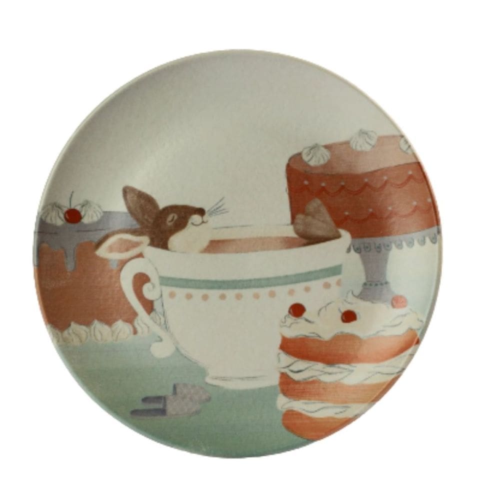 Prato De Pascoa De Sobremesa Zizi No Doce 20cm 1Und