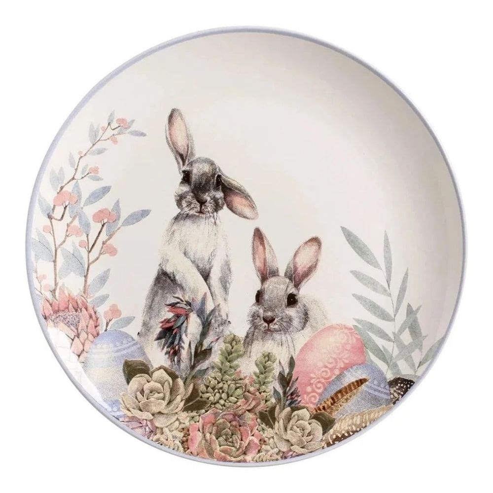 Prato De Pascoa Raso Cerâmica Coup Easter 29cm 1Und