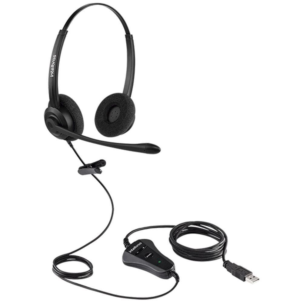 Headset Biauricular Chs 60b Usb