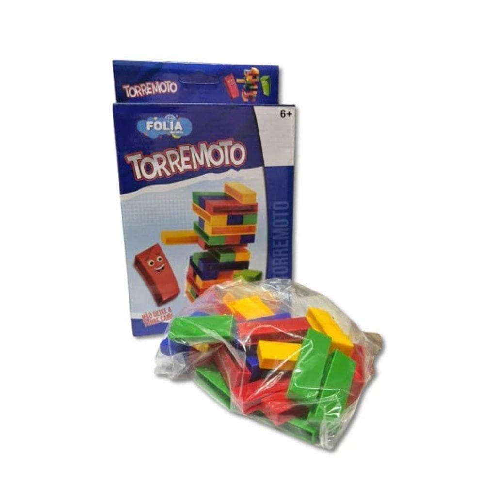 Jogo Terremoto Caiu Perdeu 39 Peças